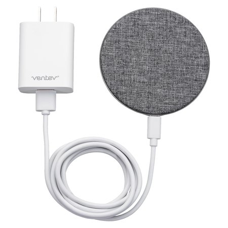VENTEV Wireless Chargepad plus 10W, Gray and White WRLSPADPLUSVNV